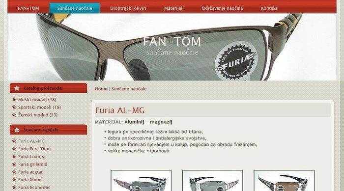 FAN-TOM sunčane naočale "Furia" FAN-TOM sunčane naočale "Furia"