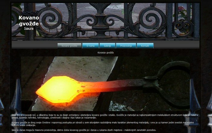 Kovano gvožđe Isaura