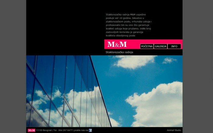 Staklorezačka radnja M&M Staklorezačka radnja M&M